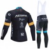 Tenue Maillot M/L + Collant à Bretelles 2020 Astana Pro Team N002